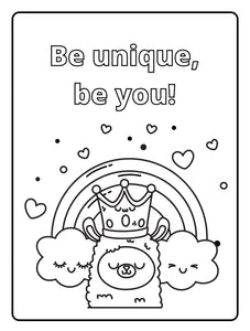 Colouring page - Llama